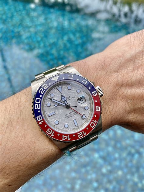 rolex pepsi gmt replica|gmt master 2 pepsi meteorite.